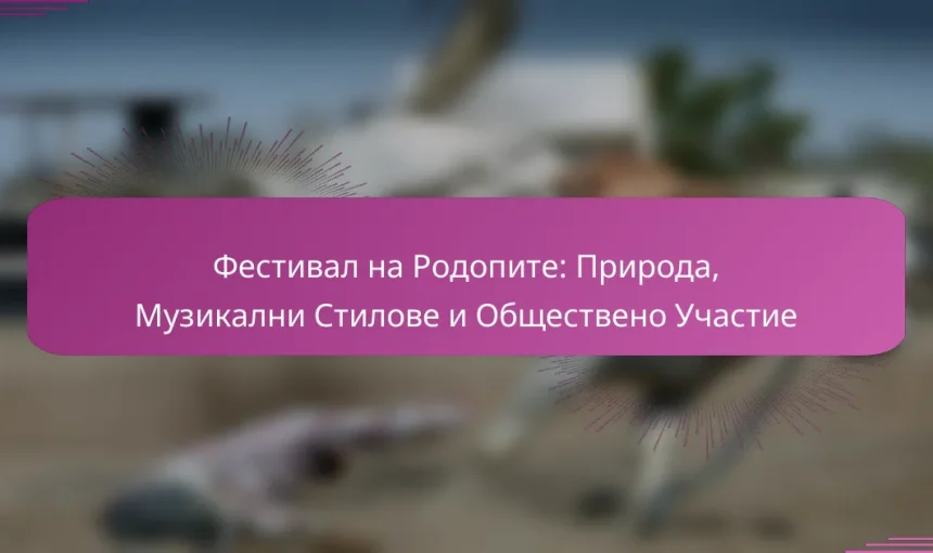 Фестивал на Родопите: Природа, Музикални Стилове и Обществено Участие