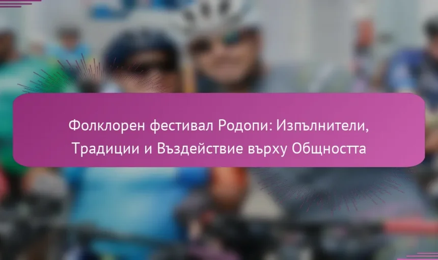 Фолклорен фестивал Родопи: Изпълнители, Традиции и Въздействие върху Общността