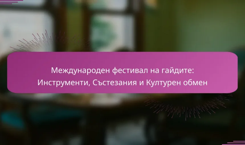 Международен фестивал на гайдите: Инструменти, Състезания и Културен обмен
